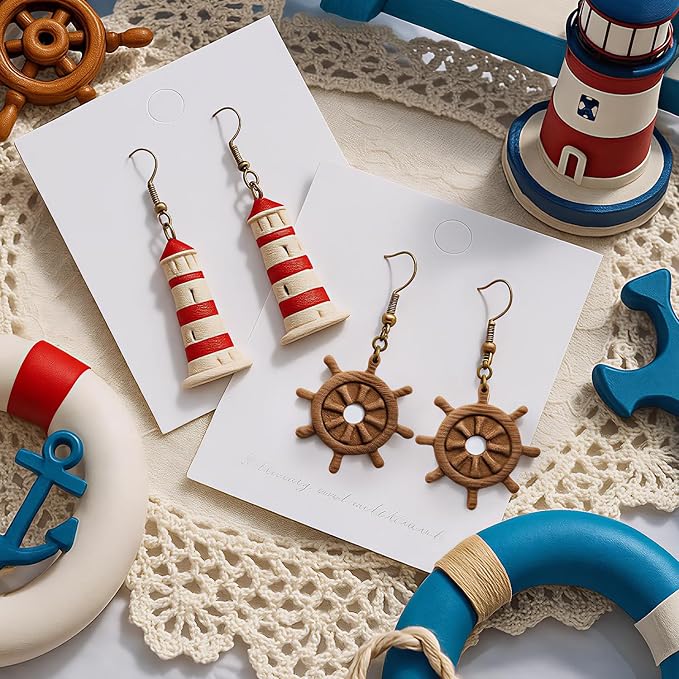 8 Pcs Summer Ocean Sailing Adventure Theme Polymer Clay Cutters，Adventure & Geometric Polymer Clay Cutters - Xmas Gift for Friends & Adventure Lovers,