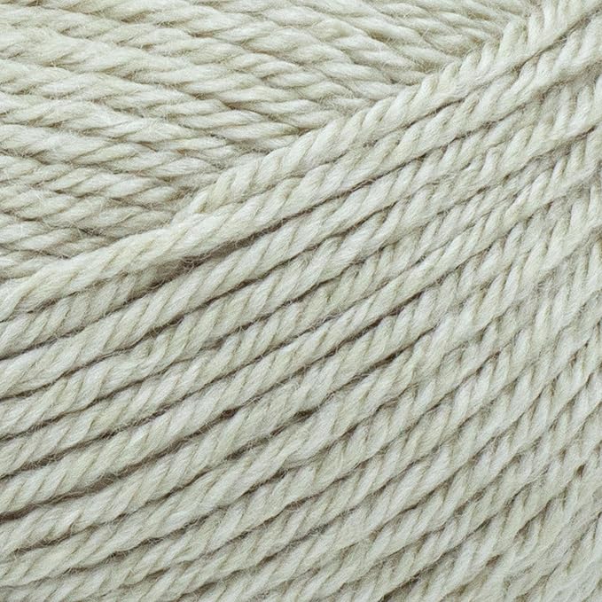 Lion Brand Yarn, Heartland Crochet Yarn, Dry Tortugas, Off White, 3 Pack