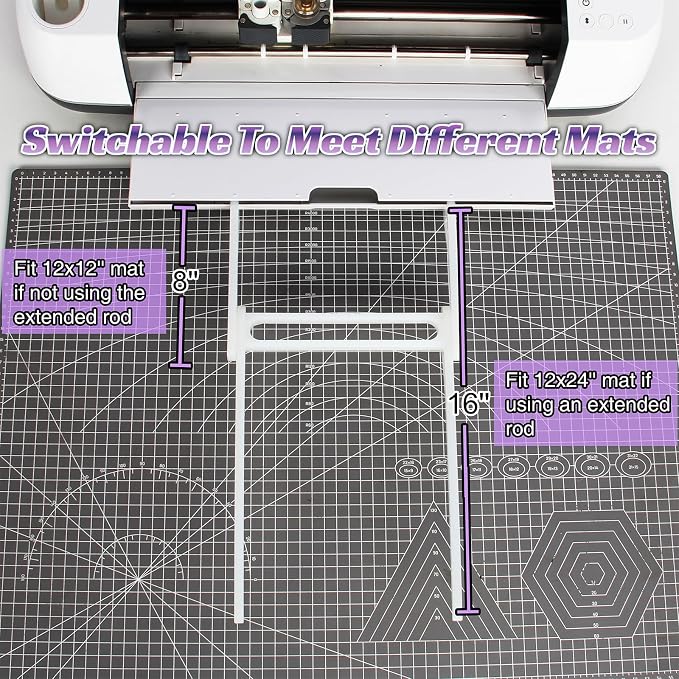 LOPASA Long Extension Tray Compatible with Cricut Maker 4, 3, Explore 5