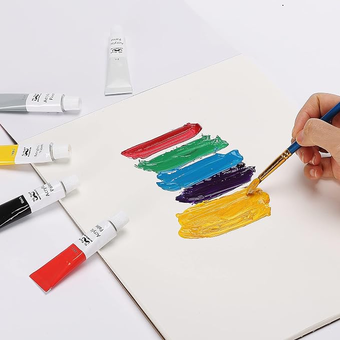 Mr. Pen- Disposable Paint Palette Paper Paint Pad, 9"x12", 40 Sheets | 2 Pack, Acrylic Paint Paper, Suitable for Watercolor, Gouache, Acrylic and Oil Paints, Tear-Off Palette Sheets for Painting