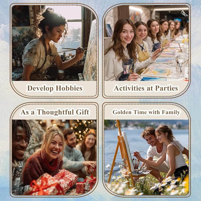 Christian Paint by Number for Adults, Paint by Numbers Kit for Adults 16x20