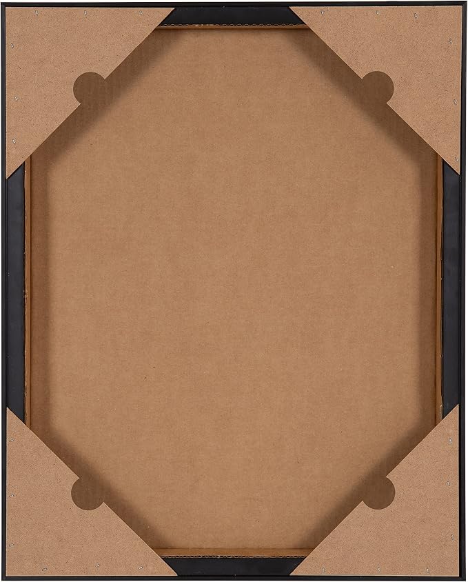 Kate and Laurel Sylvie Blank Framed Canvas Wall Art, 18x24 Brown, Modern Empty Canvas for Paint-Your-Own Art, Premium Canvas Already Framed