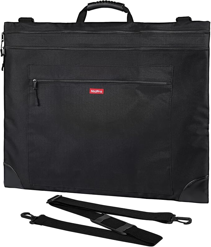 Nicpro Light Weight Art Portfolio Bag, 20" x 26" Art Canvas Portfolio Case