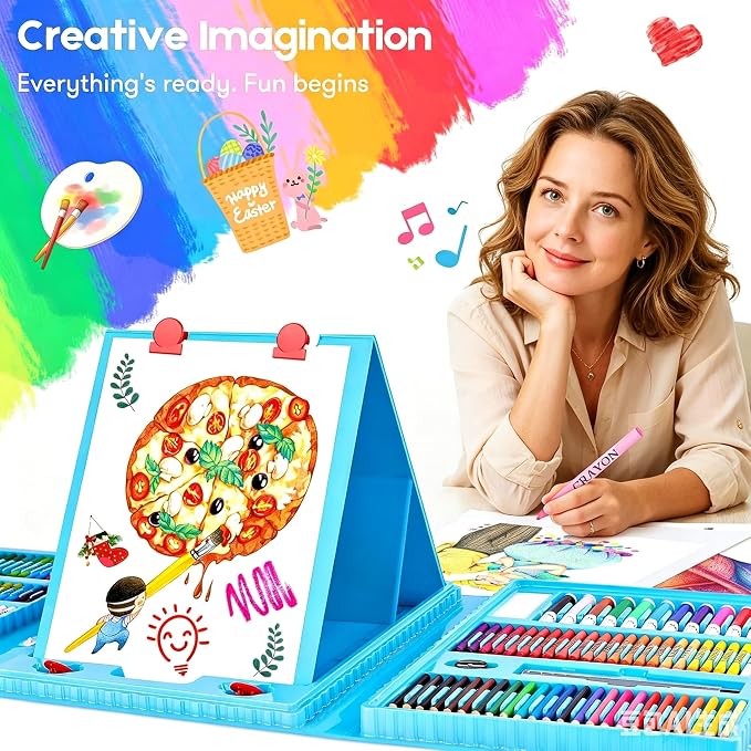 iBayam Art Kit, 251-Pack Art Supplies Drawing Kits, Arts & Crafts Gifts Box