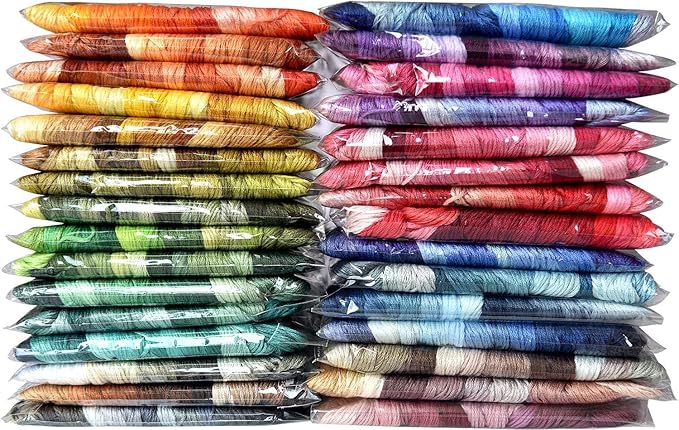 All 447 Color Embroidery Floss - Cross Stitch Threads - Friendship Bracelets Floss - Crafts Floss…