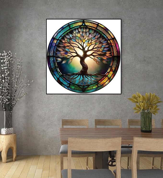 Tree of Life Diamond Art Kits for Adults Beginners, 5D Diamond Painting Kit
