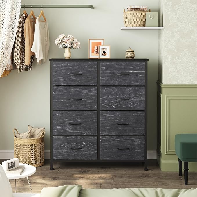 OLIXIS 8 Drawer Storage Dresser for Bedroom, Closet Organizers Units