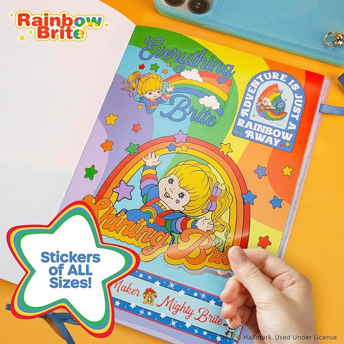 Horizon Group USA Sticker Book, Rainbow Brite, 1500+ Stickers