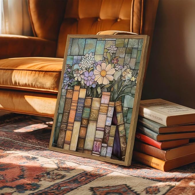 DAZZLEDOTS Diamond Art Kits, Vintage Book Wildflower Diamond Painting