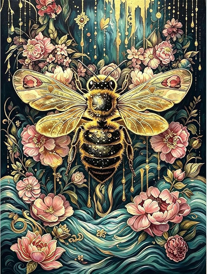 Bee Diamond Painting Kits for Adults - Diamond Art Kits for Adults Bee