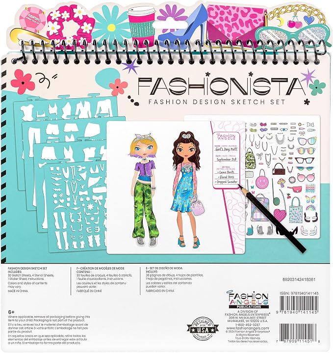 Fashion Angels Fashion Design Sketch Portfolio
