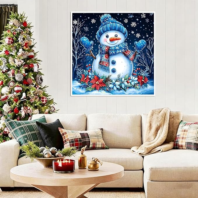 Lophomie Christmas Diamond Art Kits for Adults, 5D Diamond Painting Kits