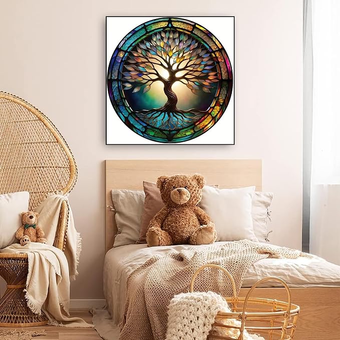 Tree of Life Diamond Art Kits for Adults Beginners, 5D Diamond Painting Kit