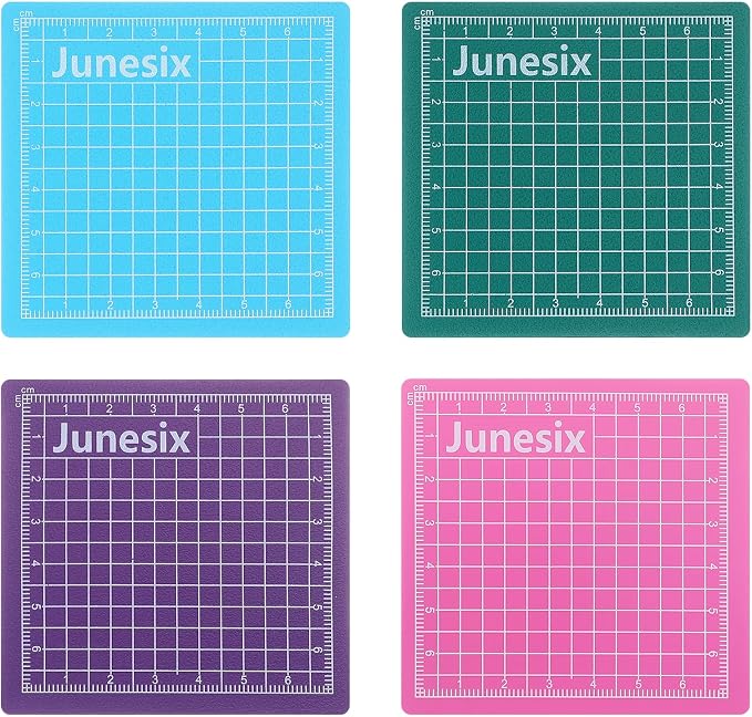 4Pcs Small Cutting Mat, Self Healing Craft Mat