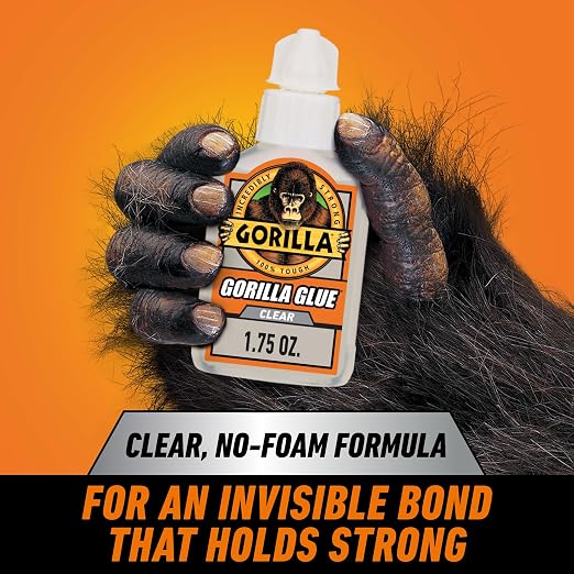 Gorilla Clear Glue, All Purpose, 1.75 oz Bottle