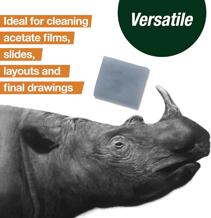 Faber-Castell Kneadable Eraser for Artists in Storage Case - Absorbent Kneaded Erasers, Art Eraser 1 Pack, Grey