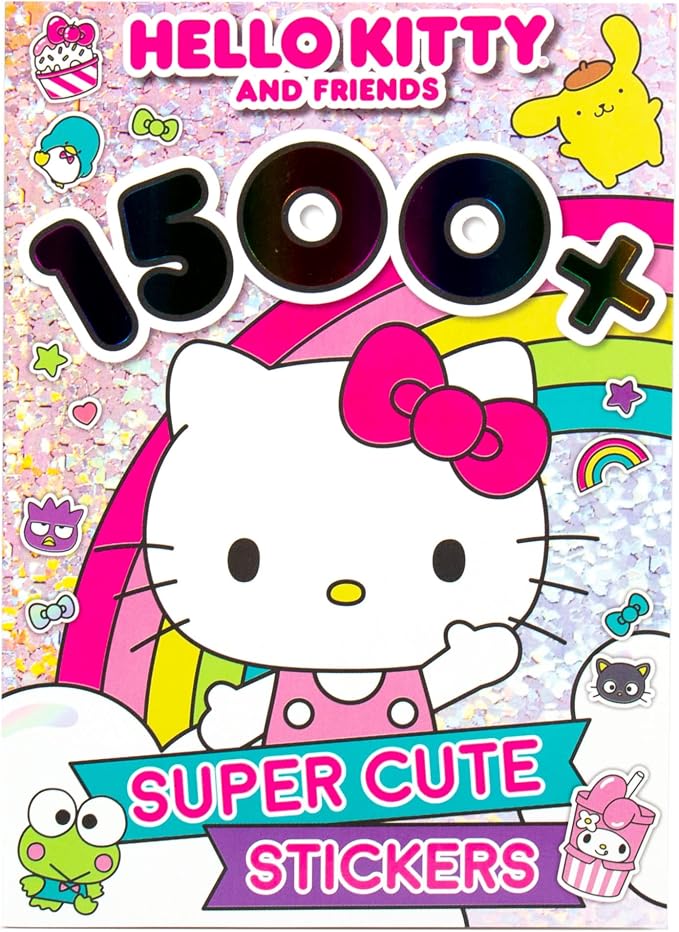 Horizon Group USA Sticker Book, Hello Kitty and Friends, 1500+ Stickers