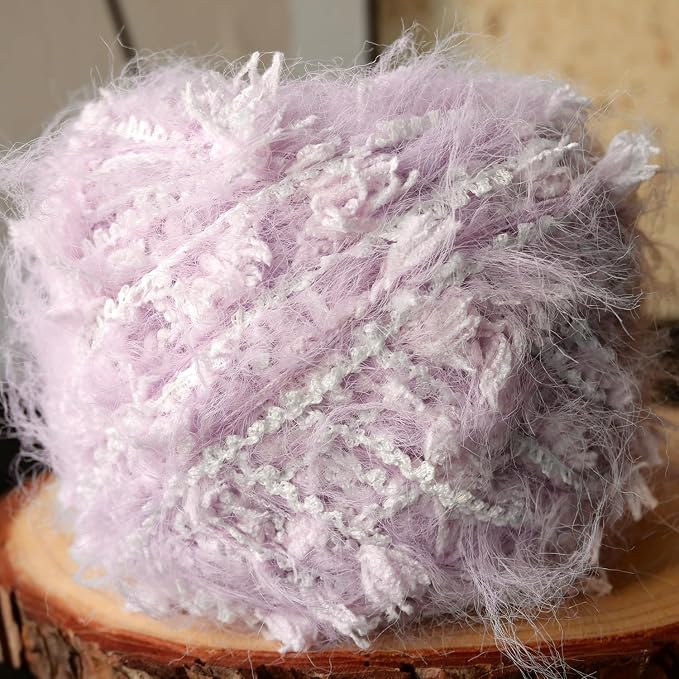 Artisanal Yarn Fancy Yarn Multifiber Blended Yarn Novelty Colorful Soft