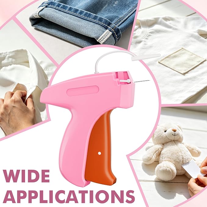 Stitch Gun for Clothes, Tagging Gun, Quick Clothing Fixer, Gerbera