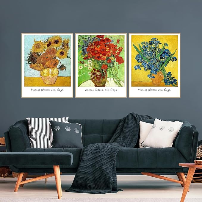 3 Pack Van Gogh Diamond Art Kits for Adults Diamond Painting Kit Beginner
