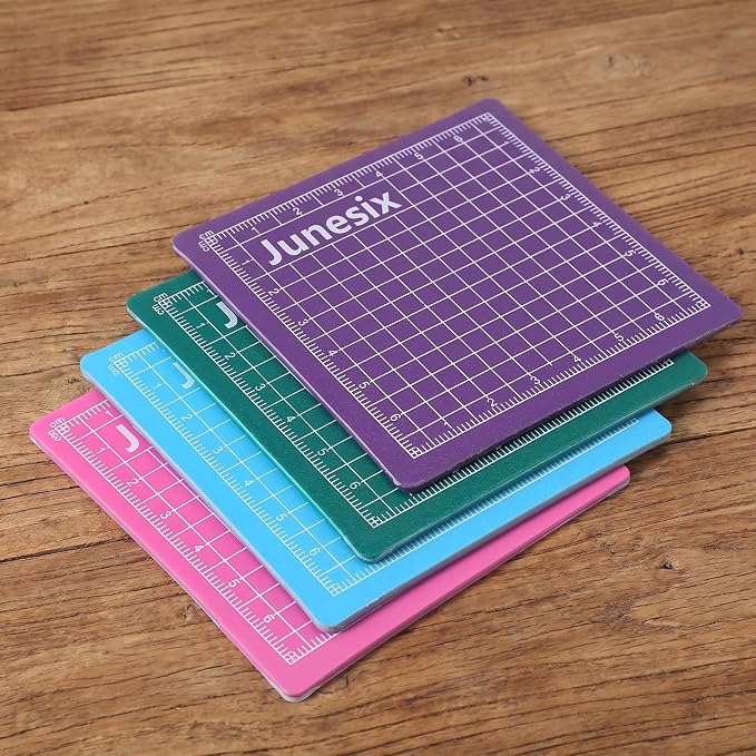 4Pcs Small Cutting Mat, Self Healing Craft Mat
