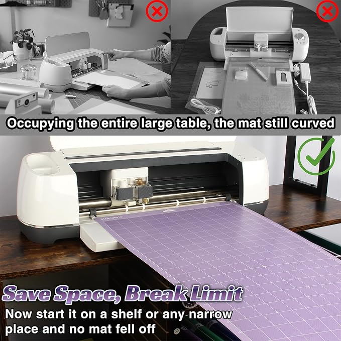 LOPASA Long Extension Tray Compatible with Cricut Maker 4, 3, Explore 5