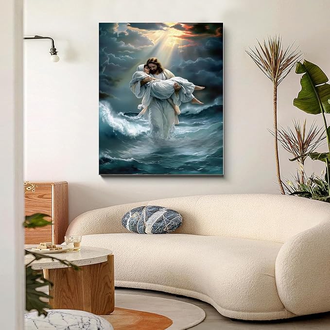 BAWKENTON Jesus Paint by Numbers for Adults and Kids