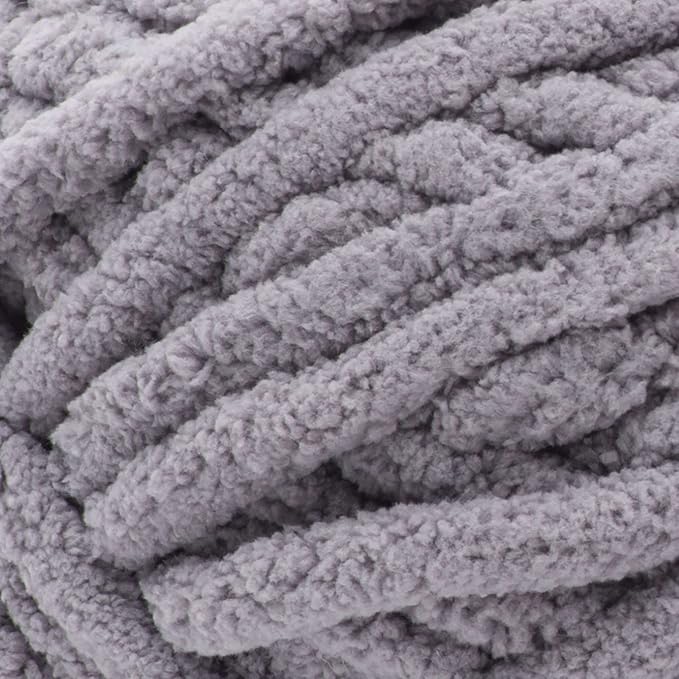 Bernat Blanket Extra, Chunky Yarn for Crocheting, Vapor Gray, 2-Pack