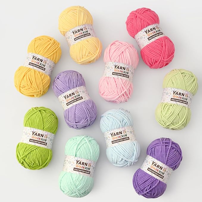 3 Rose Soft Chenille Yarn for Crocheting, Fluffy Chunky Crochet Yarn for Baby Blanket, (10.58oz/393yds) Fuzzy Velvet Yarn for Amigurumi&DIY Puzzle、Crafts、Scarf