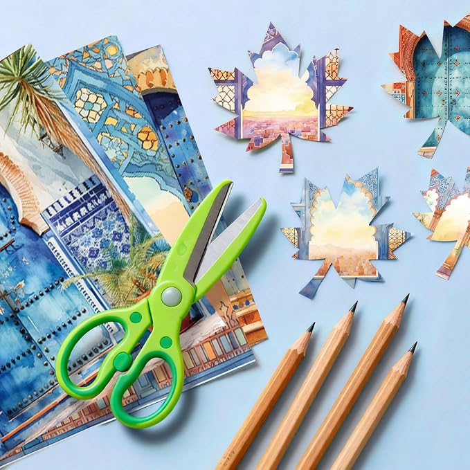 Scrapbook Paper Pad, Single-Sided Cardstock Scrapbooking Paper Supplies for DIY Envelopes Card Making Journals Planner Greeting Cards Decorative Art Craft -24 Sheets 6x6 inch