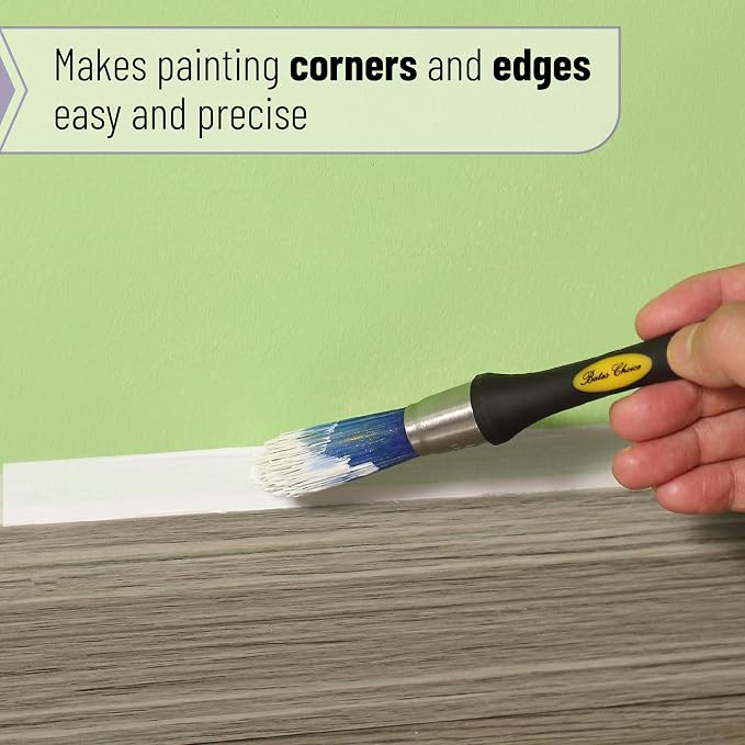 Bates- Trim Paint Brush, 3 pcs, 5/8”, 3/4” and 1” (Pack of 3)