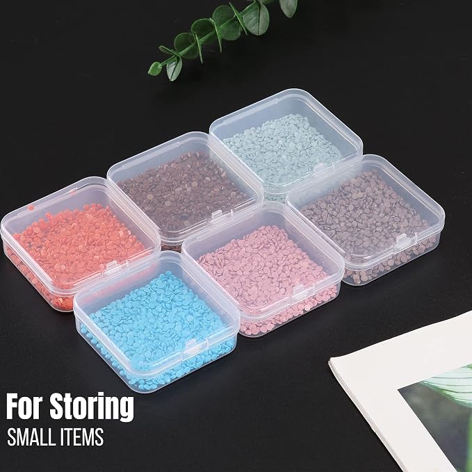 Mr. Pen- Bead Organizer Box, 12 pcs, Clear (Pack of 3)