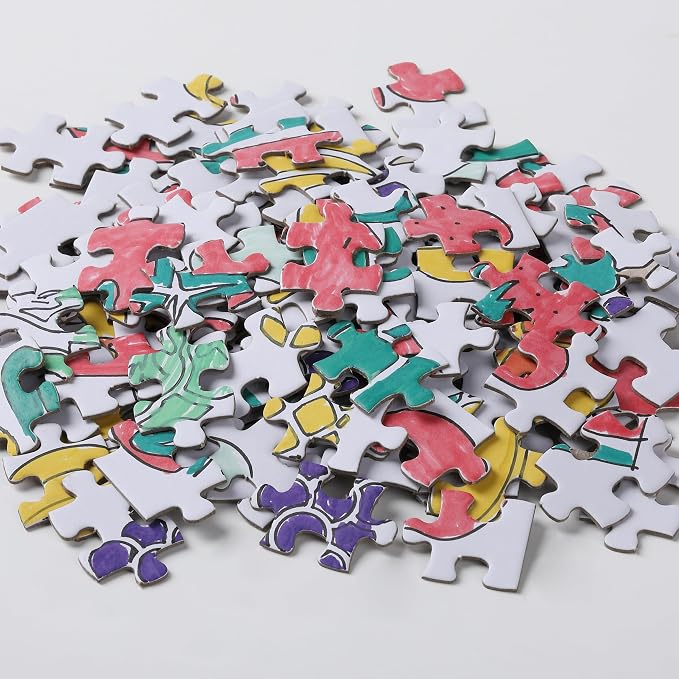 Mr. Pen- Blank Puzzle, 10 Pack, 120 Pieces/Pack, 12.3" x 8.7"