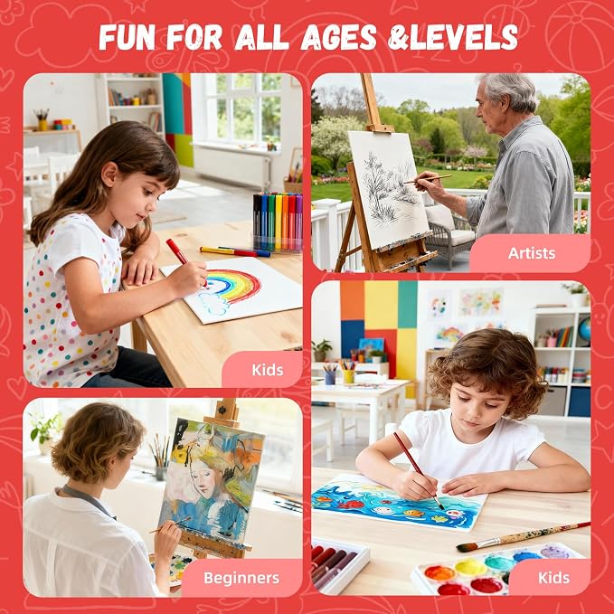 Simetufy 12 Pack 9 x 12 inch Canvas Boards for Painting Canvas Panels | Gesso Primed Acid-Free 100% Cotton for Acrylics Oil Watercolor Tempera Paints