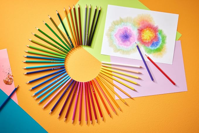 Faber-Castell Classic Colored Pencils Tin Set, 36 Vibrant Colors In Sturdy Metal Case - Premium Children's Art Products | Colouring pencils with shatter-proof lead and bright colours for children and adults