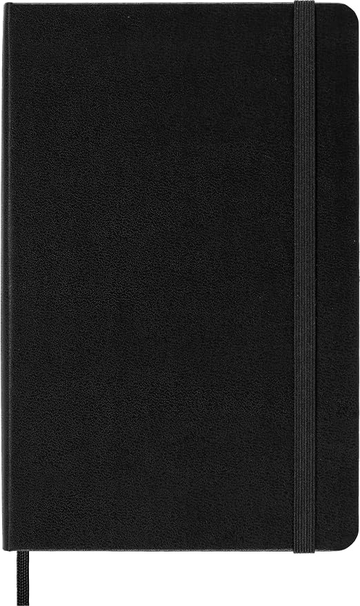 Moleskine Art Sketchbook, Hard Cover, Medium (4.5" x 7") Plain/Blank, Black, 88 Pages | Medium 4.5" x 7" 88-page sketchbook with 165 gsm paper for drawing, illustration, and dry media.