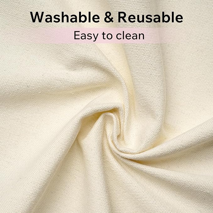 Pottery Tablecloth-Heavy Duty Linen Cotton Blend, 62x39 Inches | High Absorbency Textured Surface for Pottery Making, Oil Painting, Various Handmade Crafts (1PCS)