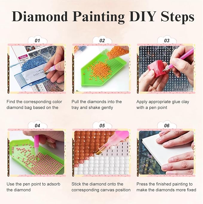 5D Halloween Haunted House Diamond Painting Kits for Adults 13.7x13.7 Inch