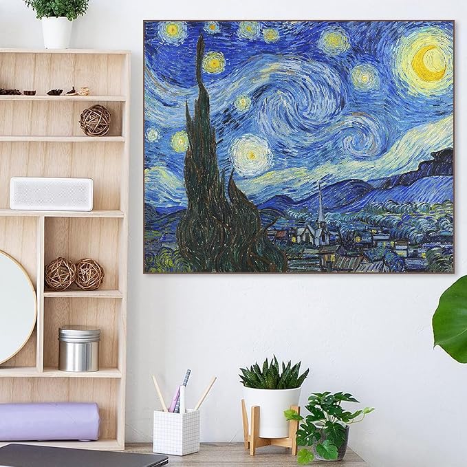 Van Gogh Cute Diamond Art Kits for Adults Diamond Painting Kit for Beginner