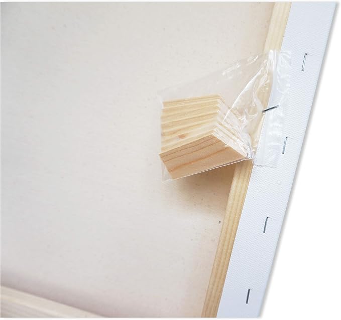 LWR CRAFTS Stretched Canvas 8" X 10" Pack of 6