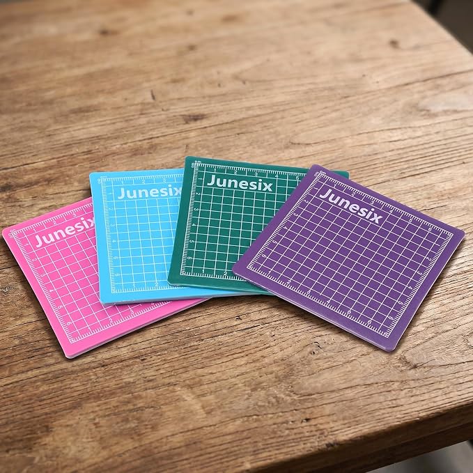 4Pcs Small Cutting Mat, Self Healing Craft Mat