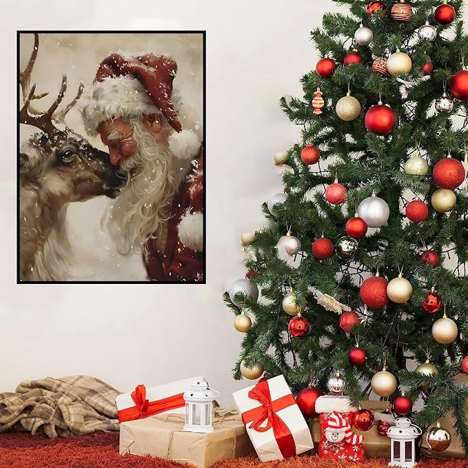HHMATITS Christmas Diamond Art Kits for Adults 12 X 16Inch
