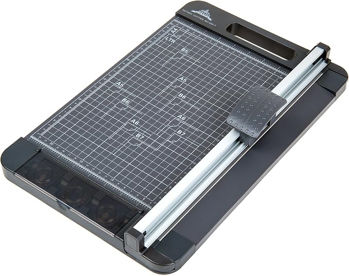 3-Way 12.6 Inch (A4 size) Rotary Trimmer Cutter Perforate & Scallop