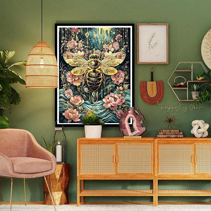 Bee Diamond Painting Kits for Adults - Diamond Art Kits for Adults Bee