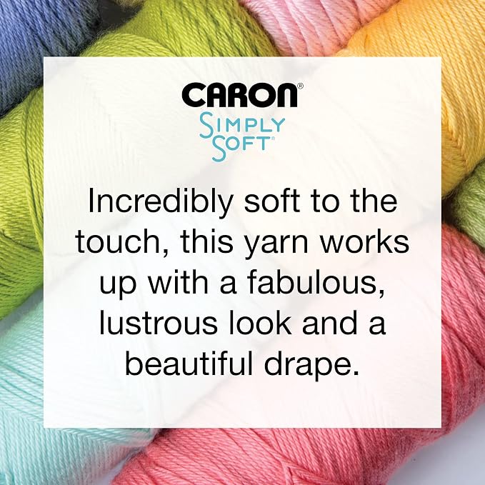 Caron Simply Soft Yarn for Crocheting & Knitting, Fuchsia, 3-Pack | #4 Worsted Medium, Soft 100% Acrylic Yarn for Crochet, Knitting, Blankets and Crafts, 315 Yards, 170.1g/6oz per skein
