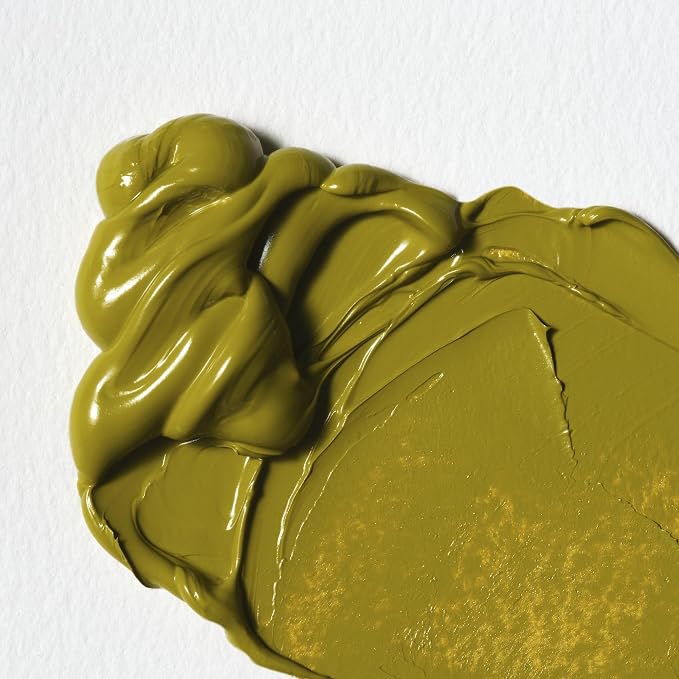 Winsor & Newton Winton Oil Color, 37ml Tube, AZO Yellow Green | High-quality pigments, Durable, Lightfast, Permanent, Uniform Consistency, Great Pigment Load