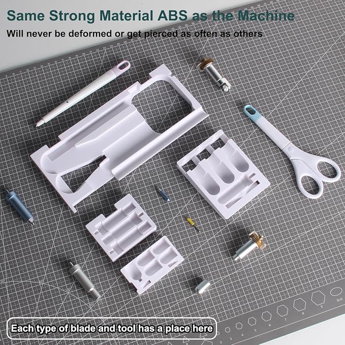 LOPASA Tool Organizer Compatible with Cricut Maker 4,3 (Tool Mod) | Tool, Blade, Accessories Holder|Supplies Organizer|Organization and Storage