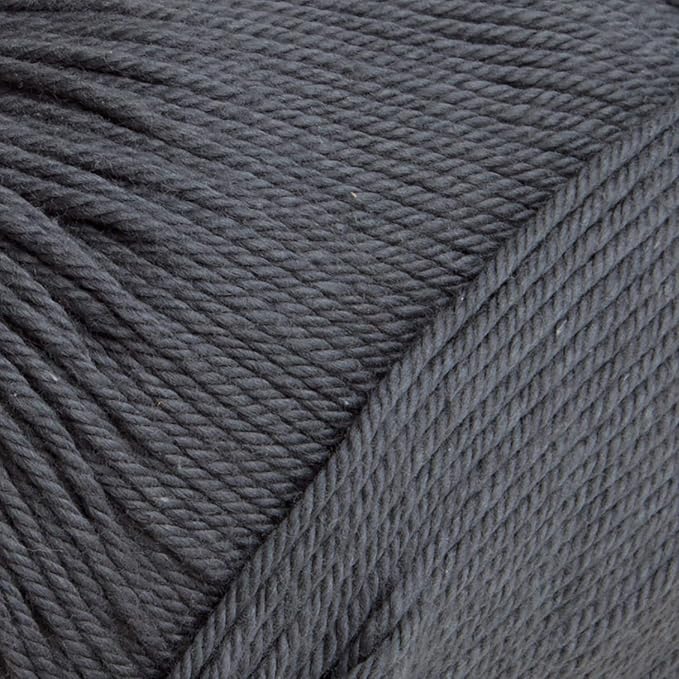 Knit Picks Dishie Gray Worsted Weight 100% Cotton Yarn for Crocheting