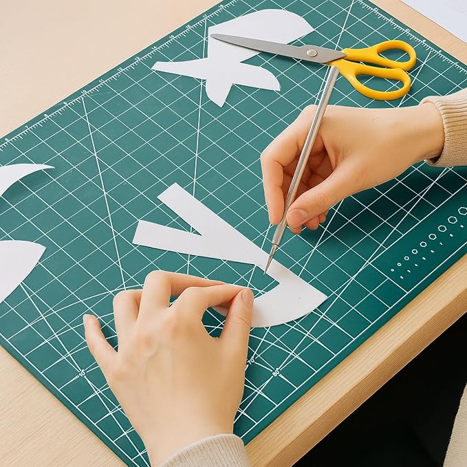 35" x 23" Self Healing PVC Cutting Mat, A1-Black or Gray