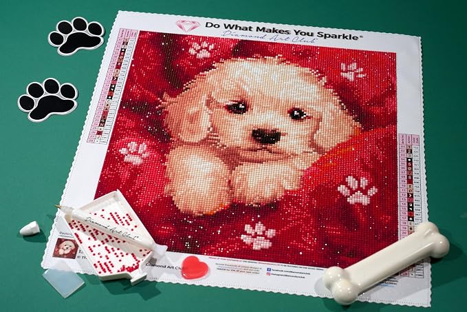 DIAMOND ART CLUB Cuddles Diamond Art Kits for Adults